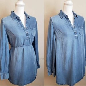 **Maternity** Denim Dress